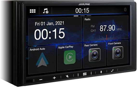 Alpine iLX-W690D 7” Double DIN Multimedya Sistemi, Apple CarPlay & Android Auto, Bluetooth, DAB+, 4x50W, HDMI/USB, Araç İçi Ekran