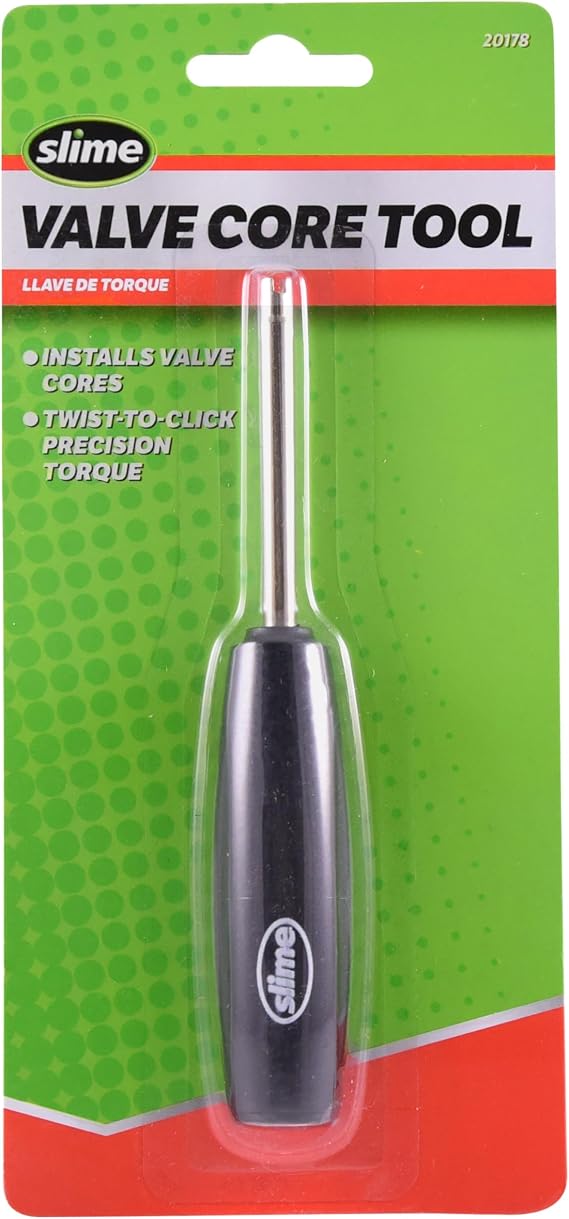 Slime 20178 Valve Core Torque Tool, avoid TPMS Damage, Valve Core Removal and Installation Tool
