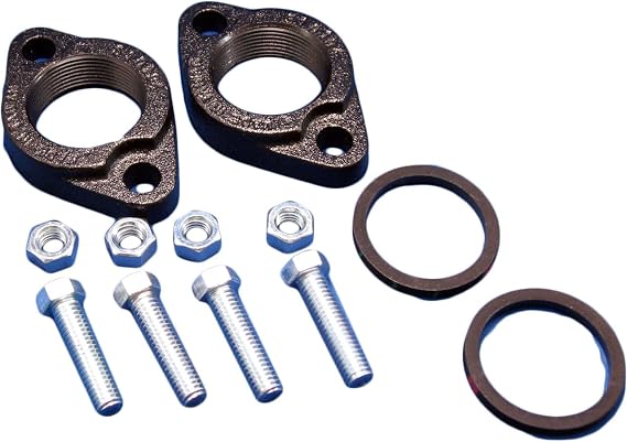 Grundfos 96409354 Ups/Tp 50-All 2" Flange Set, Black 196
