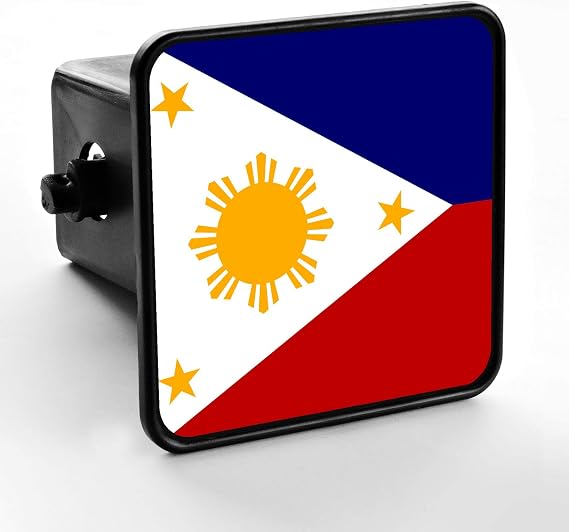 Trailer Hitch Cover - Flag of Philippines Filipino,Pinoy