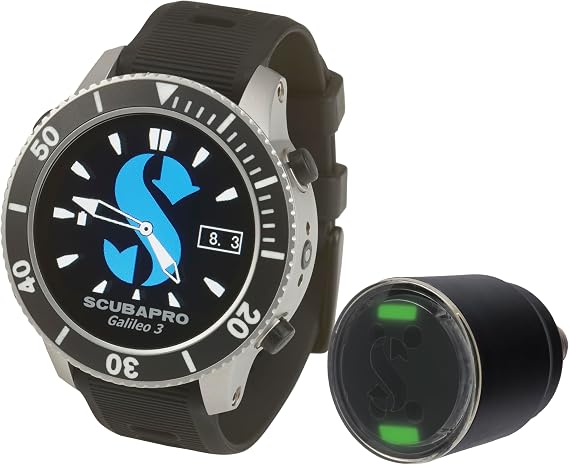 SCUBAPRO Galileo 3 (G3) Wrist Dive Computer w/Transmitter Smart + Pro