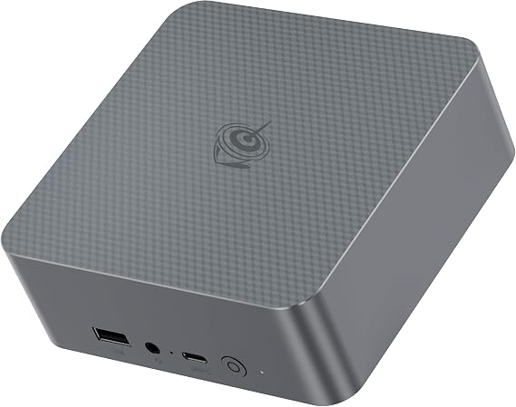 Mini pc Beelink EQR5 5650U 6 cores and 12 threads, up to 4.2GHz, Zen 3 architecture AMD Ryzen 5 5800H Mini PC 16GB DDR4 500GB M.2 NVME SSD, 2 HDMI 4K 60Hz, High Speed WiFi 6/BT 5.2, Home/Office/Small Portable Mini Computer