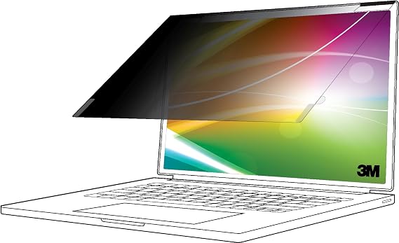 3M Bright Screen Privacy Filter for 13.3" Full Screen Laptop