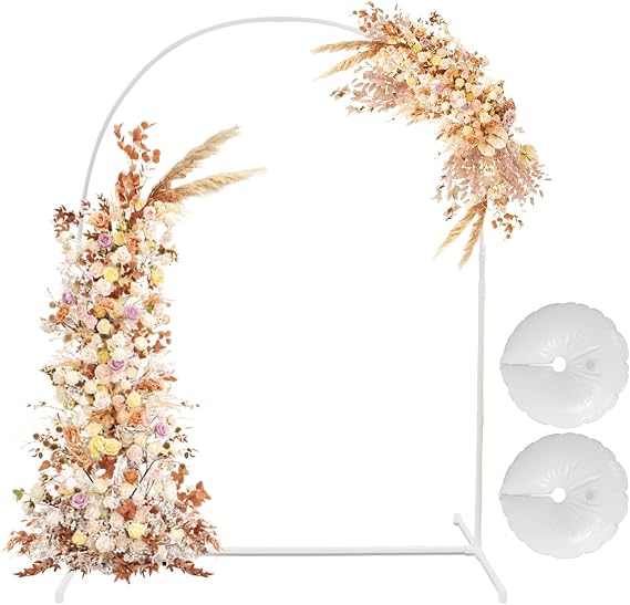5.2 FT PVC Arch Stand Detachable Lightweight Balloon Arch Kit