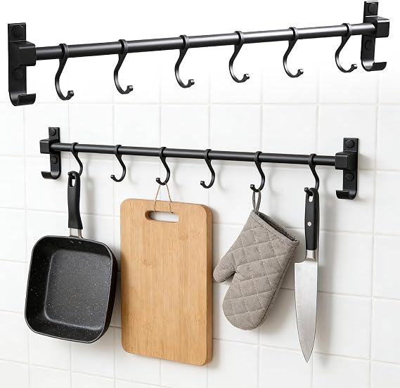 Kitchen Utensil Rack 40cm Wall Mounted Kitchen Utensils Holder