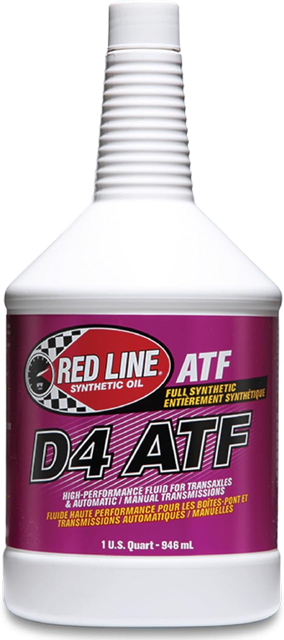 Red Line 30504 D4 Synthetic Automatic Transmission Fluid (ATF) - 1 Quart