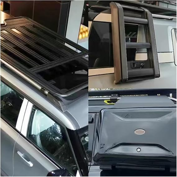 Compatible for Baic Bj30 2024-2025 Roof Rack Side Ladder Tactical Luggage Tent Car Accessories Modification Accessories(TYPE6)