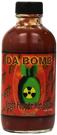 Da' Bomb Ghost Pepper Hot Sauce - 4oz