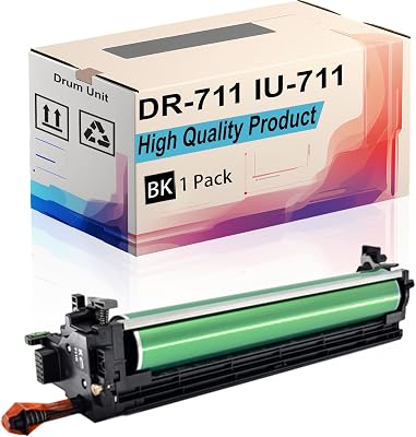 DR-711 IU-711 Drum Unit Compatible for Konica Minolta bizhub 654 754 C654 C654e C754 C754e Printer |DR-711K IU-711C IU-711M IU-711Y| High Yield 200000 Pages Black