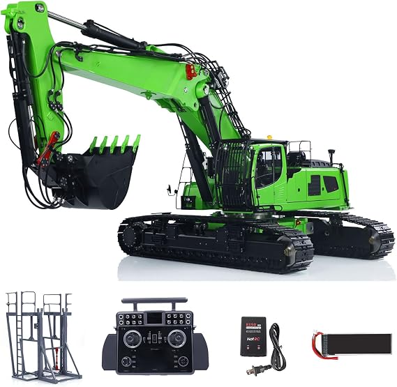 LESU LR960 Digger 1/14 RC Full Hydraulic Excavator Battery Construction Vehicle Sound Motor Servo ESC Hobby Grade Model