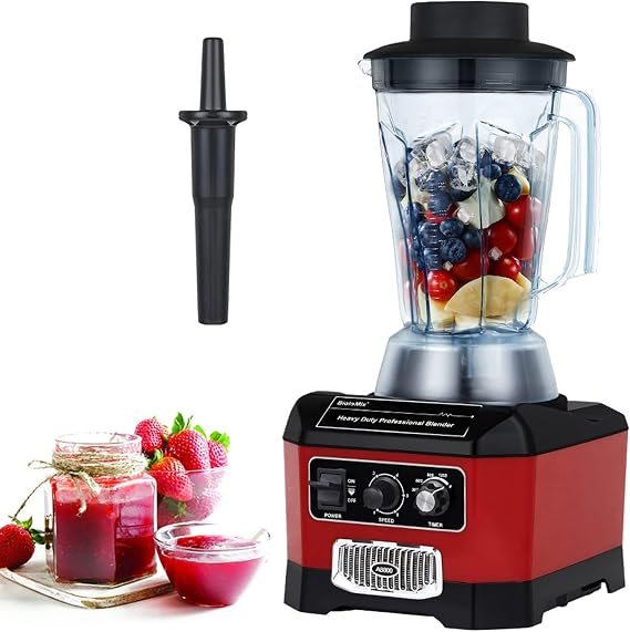 BioloMix Heavy Duty Commercial Blender, 2200W 60Oz
