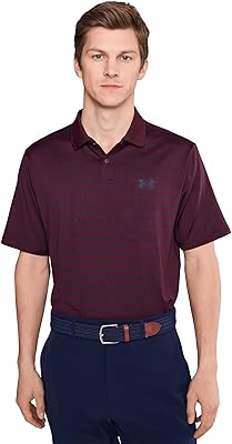 Under Armour Mens Matchplay Printed Golf Polo