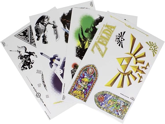Close Up Nintendo Legend of Zelda Hyrule - Vinyl Gadget Decals