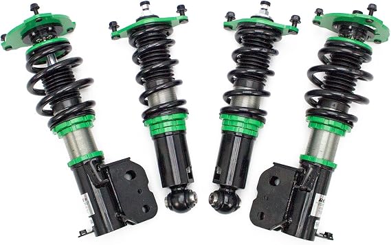 Rev9 R9-HS2-004_1 Hyper-Street II Coilover Suspension Lowering Kit, Mono-Tube Shock w/ 32 Click Rebound Setting, Full Length Adjustable, compatible with Subaru BRZ (ZC6) 2013-20
