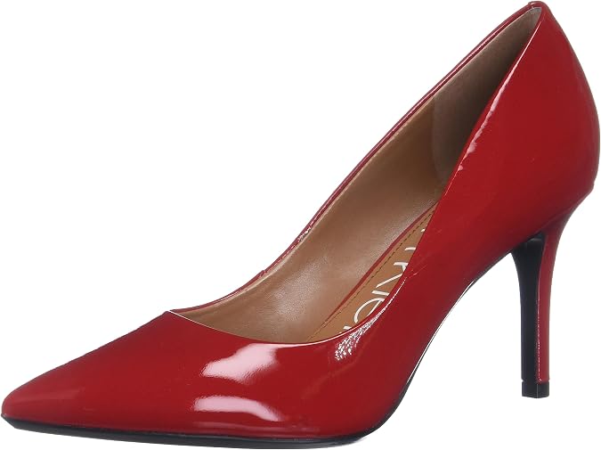 Calvin Klein Gayle Pump Crimson Red 1 8 M