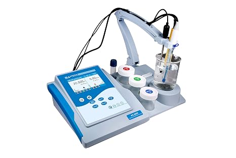 Apera Instruments PC9500 Research-Grade Benchtop pH/Conductivity Multiparameter Meter Kit with Comprehensive GLP Data Management and Data Output to Printer/PC