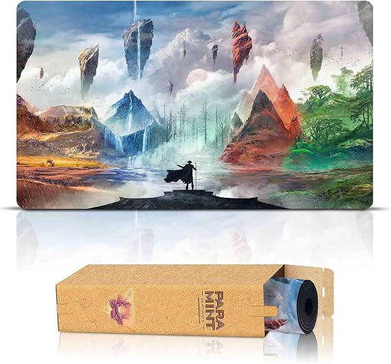 Eternal Wanderer (Stitched) - MTG Playmat - Compatible with Magic the Gathering Playmat - Play MTG, YuGiOh, TCG - Original Play Mat Art Designs & Accessories