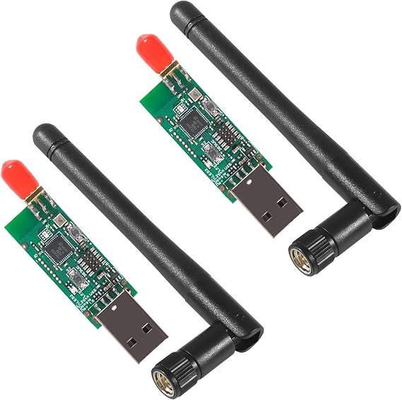 2Pcs Zigbee CC2531 Sniffer USB Dongle Bluetooth 4.0 Wireless Zigbee Analyzer Module with External Antenna