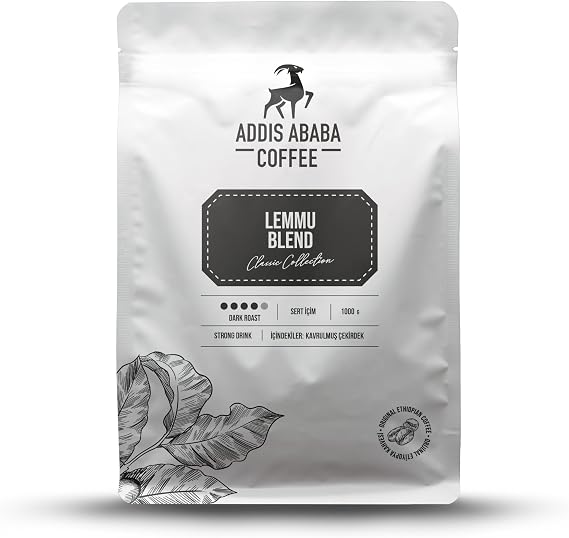 Addis Ababa Coffee - Lemmu Blend Öğütülmüş Filtre Kahve 1000 Gr.