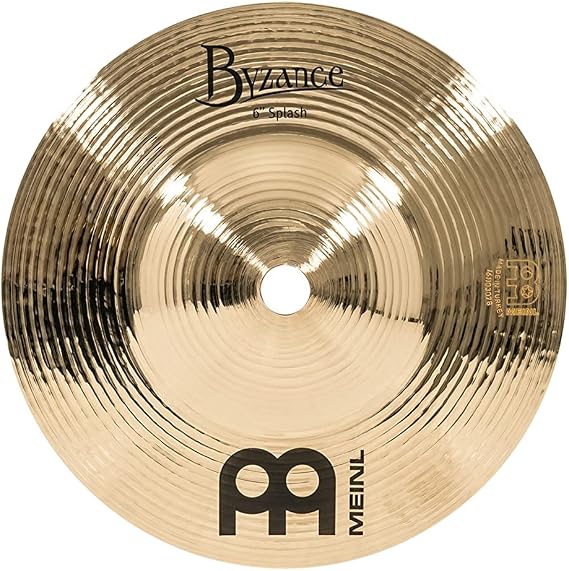 Meinl Cymbals B6S-B Byzance 6-Inch Brilliant Splash Cymbal (VIDEO)