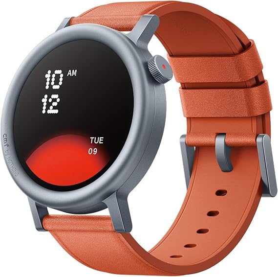 CMF Watch Pro 2 Smartwatch for Men Women, Fitness Tracker with Heart Rate, SPO2 Monitoring,120 Sports Model, Bluetooth Calls with AI Noise Reduction, IP68 Waterproof with GPS for Android iOS Orange