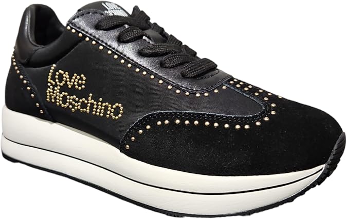 Love Moschino Women's Sneaker Run 40 Sneakers Nero