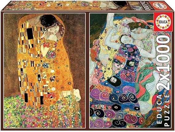Educa Borras-The Kiss + The Virgin, Gustav Klimt (18488)