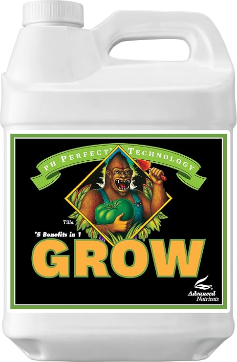 Advanced Nutrients 1301-13 Grow pH Perfect Fertilizer, 500 mL, 0.5 Liter