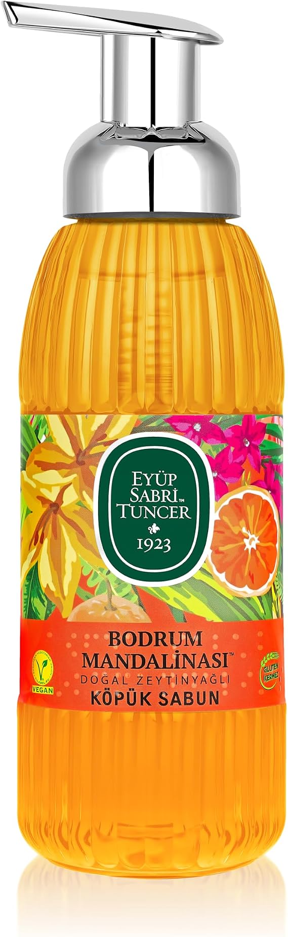 Eyüp Sabri Tuncer Natural Olive Oil Foam Soap Bodrum Tangerine (500 ml)