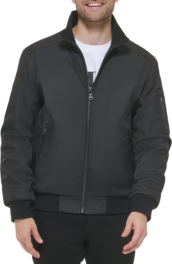 Calvin Klein Men's Winter Coats - Sherpa-lined Hooded Soft Shell Jacket