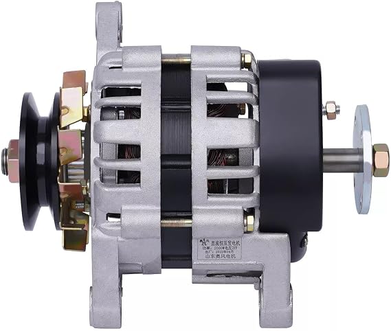 1500W Hand Crank Generator With Gearbox Permanent Magnet Brushless Design, Pure Copper Coil, Constant Voltage Regulator, 110V/220V Output Emergency Power(110v)