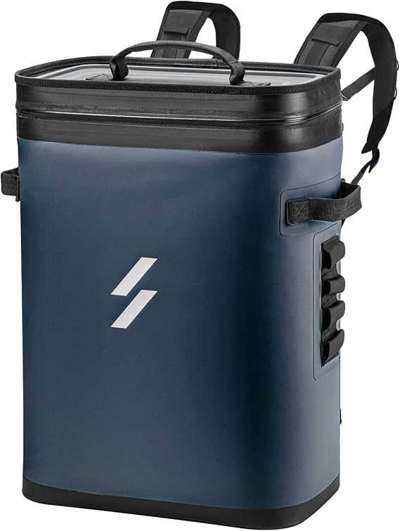 ROCKBROS Backpack Cooler Bag Insulated Leak-Proof Soft Cooler Waterproof | 20L/30 Can Portable Large Backpack with Cooler for Camping, Beach, Picnic, Party, Fishing, Floating, Outdoor Activities