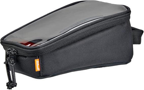 Biltwell EXFIL-2 Mini Tank Bag - Black Magnetic Mount Nylon Tank Bag, Compatible with Touring and Cruiser Motorcycles