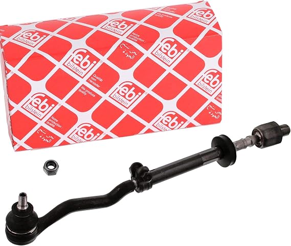febi bilstein 08572 Tie Rod with end fitting and lock nut, pack of one