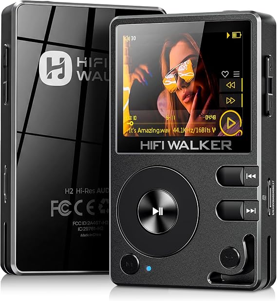 HIFI WALKER H2 DAP High Resolution Hifi Lossless Bluetooth Portable Digital Audio Music Player