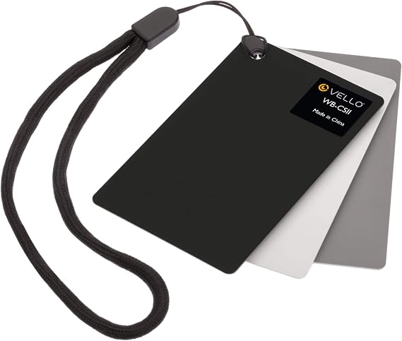 Vello White Balance Card Set (Small)