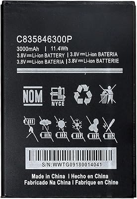 WUHAO Replacement Battery C835846300P Battery for BLU V5 V0410UU 3000mAh