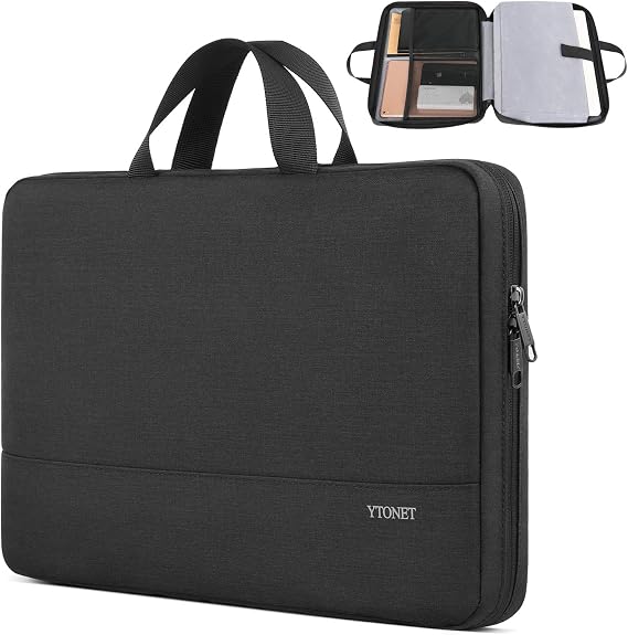 Ytonet Laptop Sleeve Case 13 13.3 Inch,TSA Slim Laptop Cover with Handle
