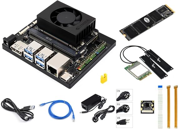 Waveshare Jetson Orin NX AI Development Kit for Embedded and Edge Systems, with 16GB Memory Jetson Orin NX Module Kit A