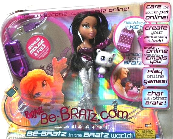 Bratz Be-Bratz Brunette w USB mouse