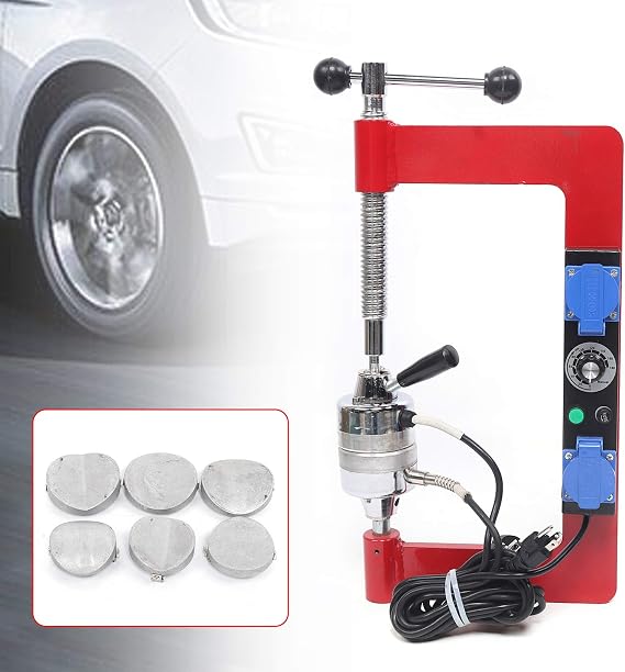 Gdrasuya10 Vacuum Tire Repair Machine Tire Vulcanizing Machine 110V Timing Constant Temperature Spot Tire Vulcanizer Machine Tire Patch Machine Tyre Repair Vulcanizing Machine Car Vulcanizer