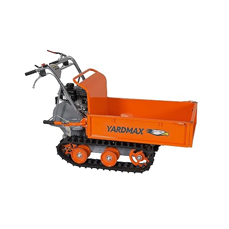 YARDMAX YD8203 Track Barrow, Briggs and Stratton, CR950, 6.5 hp, 208cc, 660 lb. Capacity