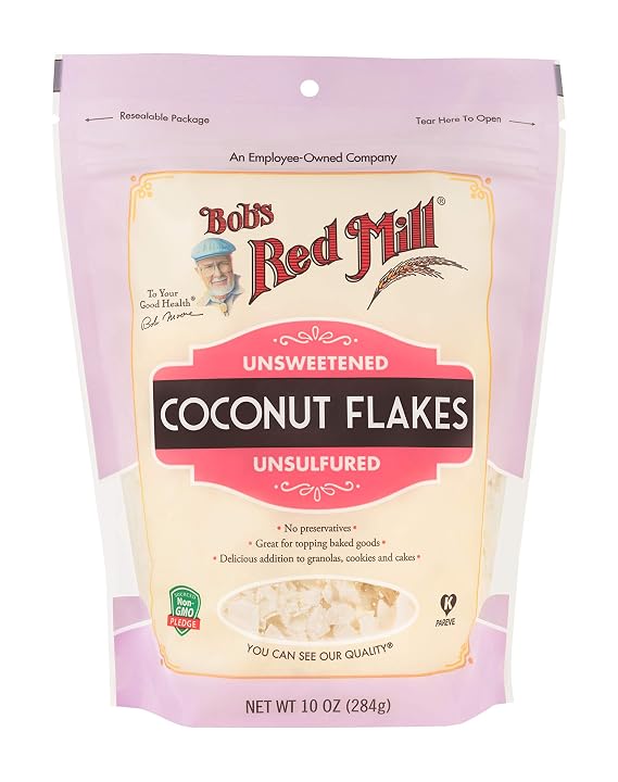 Bob's Red Mill Unsweetened Coconut Flakes, 10oz