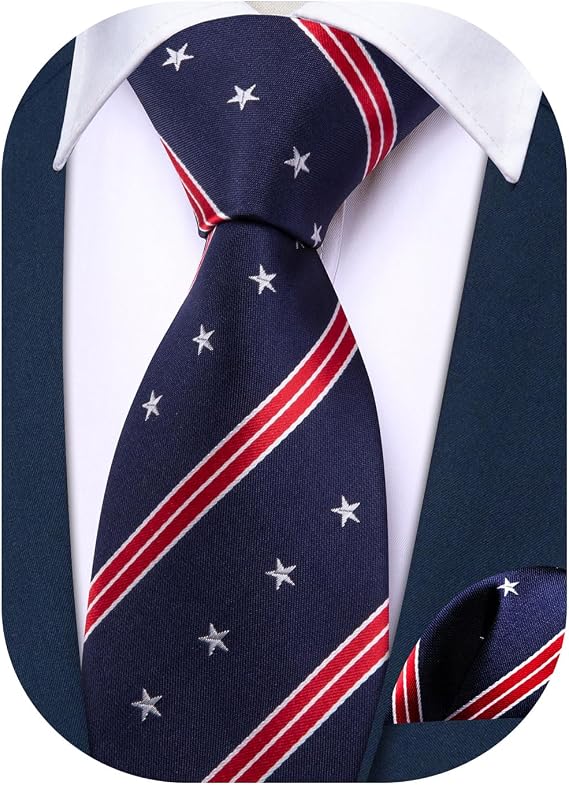 Barry.Wang Boy's Slef Necktie Kids Tie Regular Silk Woven Stripe Flower Solid School Uniforms Pocket Square Wedding Party