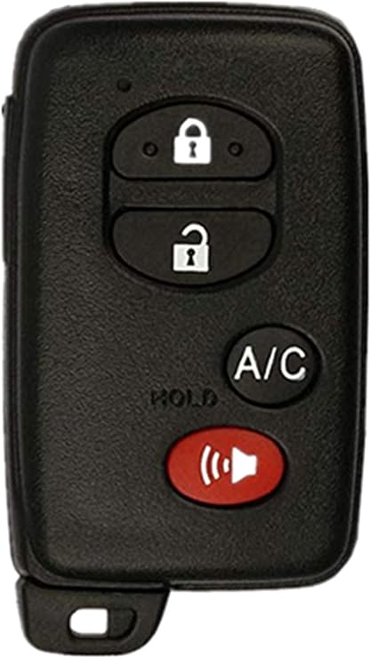 Keyless Entry Remote Key Fob Shell Case Replacement for 2010 2011 2012 2013 Toyota Prius Prius V Prius Plug-in HYQ14ACX 1551A-14ACX 271451-5290(Just a Case)