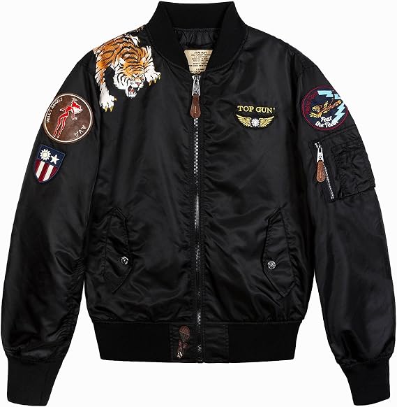 Top Gun Flying Tigers Bomber Jacket
