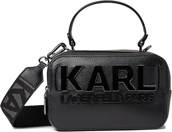 KARL LAGERFELD womens Simone Logo Satchel Crossbdoy