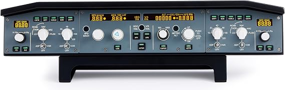 WingFlex Flight Simulator Flight Control Unit Airbus FCU A320,MSFS Fenix A320-200,Xplane-12/11, Boeing edition, Flight Multi Panel, FMC Flight Management Computer Prosim320 Toliss A319 A320 Neo A340
