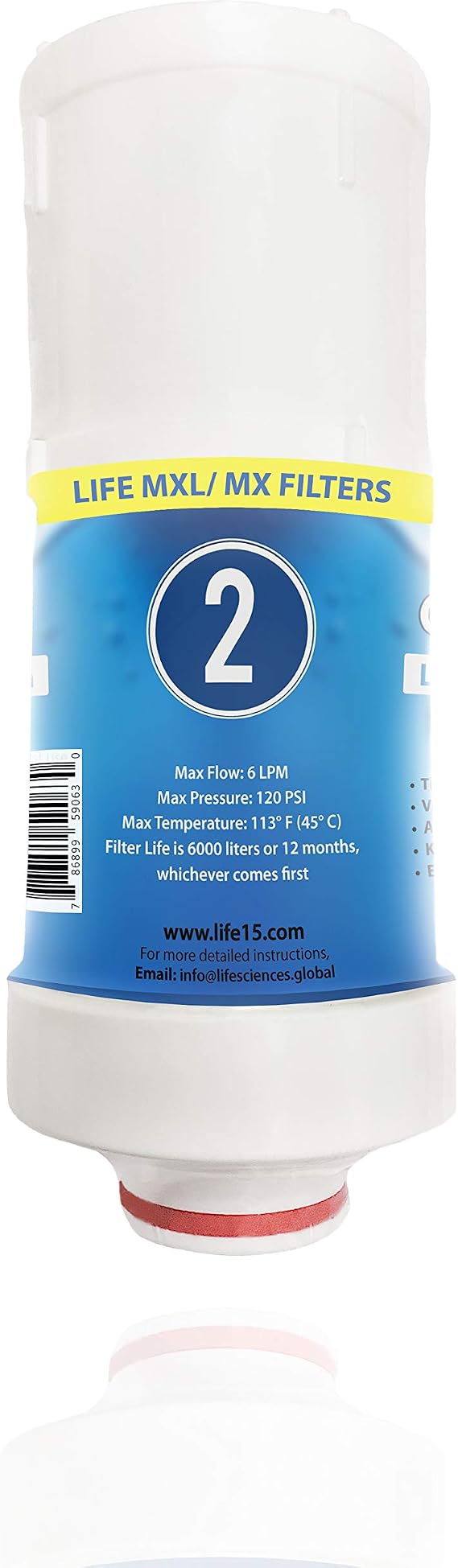Life Ionizer MX & MXL 5-15 Internal Replacement Filter #2