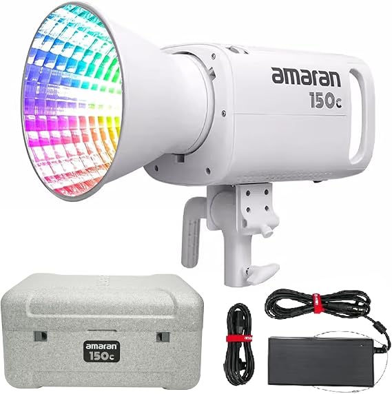Aputure Amaran 150c 150W RGBWW COB Video Light,CCT 2500K-7500K